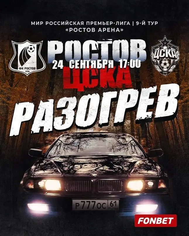 ФК Ростов - ЦСК 23-2024