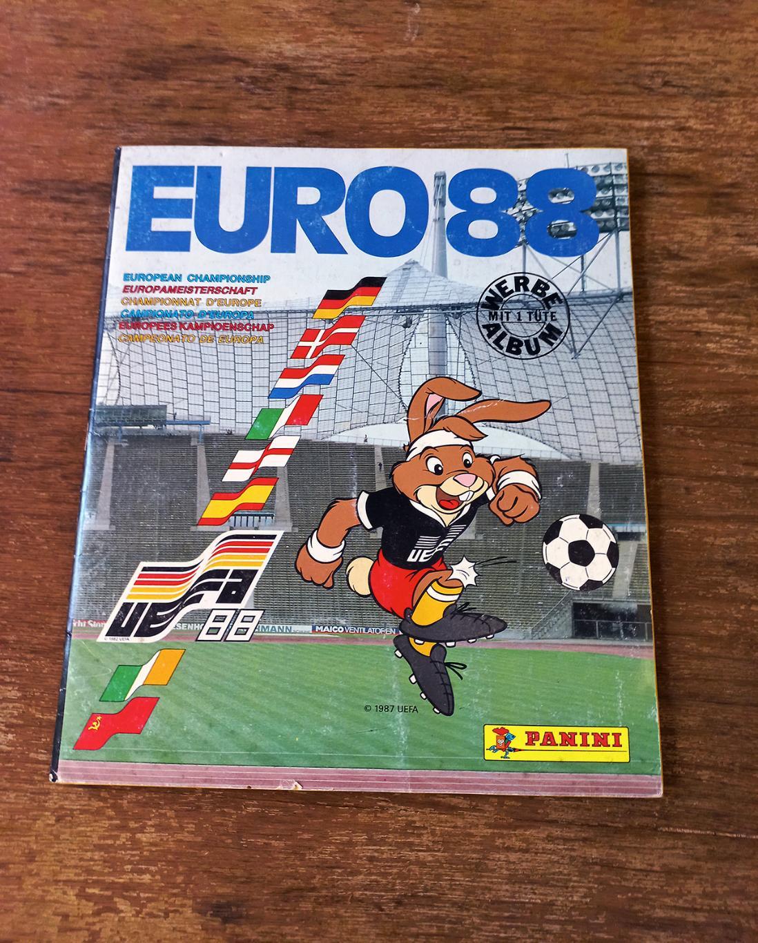 Альбом Panini 1988