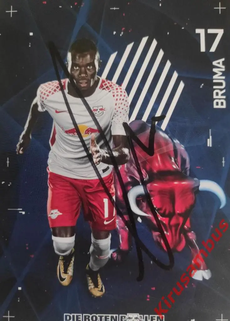 Оригинальные автографы футболистов РБ Лейпциг 1