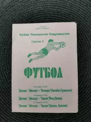 Кубок Чемпионов Содружества 1994 (общая на группу Динамо Москва)