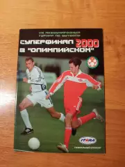 Кубок Содружества 2000 (уч. Россия U-19, Спартак М. )