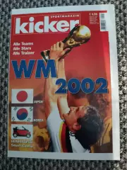 Чемпионат Мира 2002 журнал Kicker представление сб. России