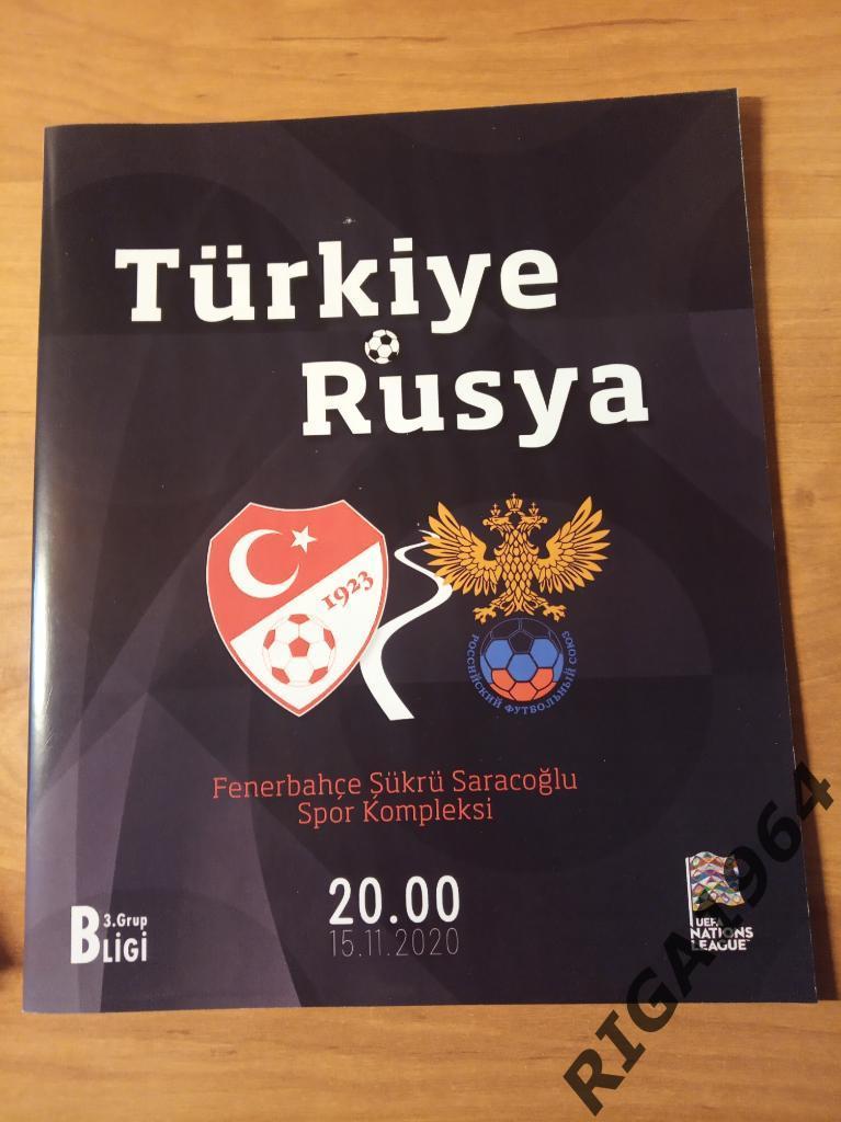 Лига Наций 2020/21 Турция-Россия