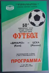 02.05.1987. Динамо (Киев) - ЦСКА (Москва) + отчет. Чемпионат СССР. Идеал.