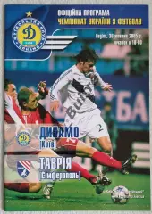 30.10.2005. Динамо (Киев) - Таврия (Симферополь). Чемпионат Украины 2005/06.