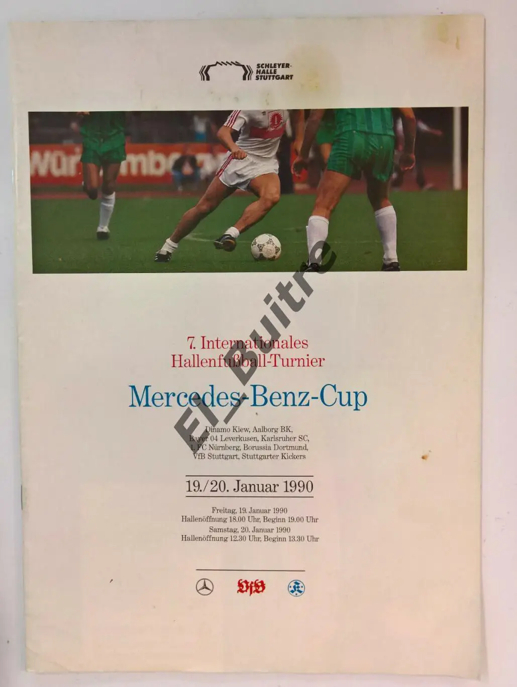 Mercedes Cup. 19-20.01.1990. Динамо (Киев), Ольборг и др. Турнир Штутгарт.