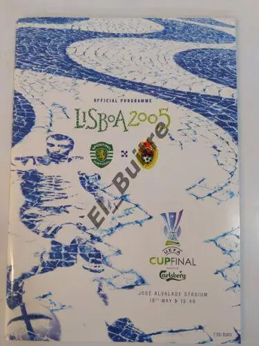 18.05.2005. Кубок УЕФА. Финал. Спортинг (Португалия) - цска (москва).