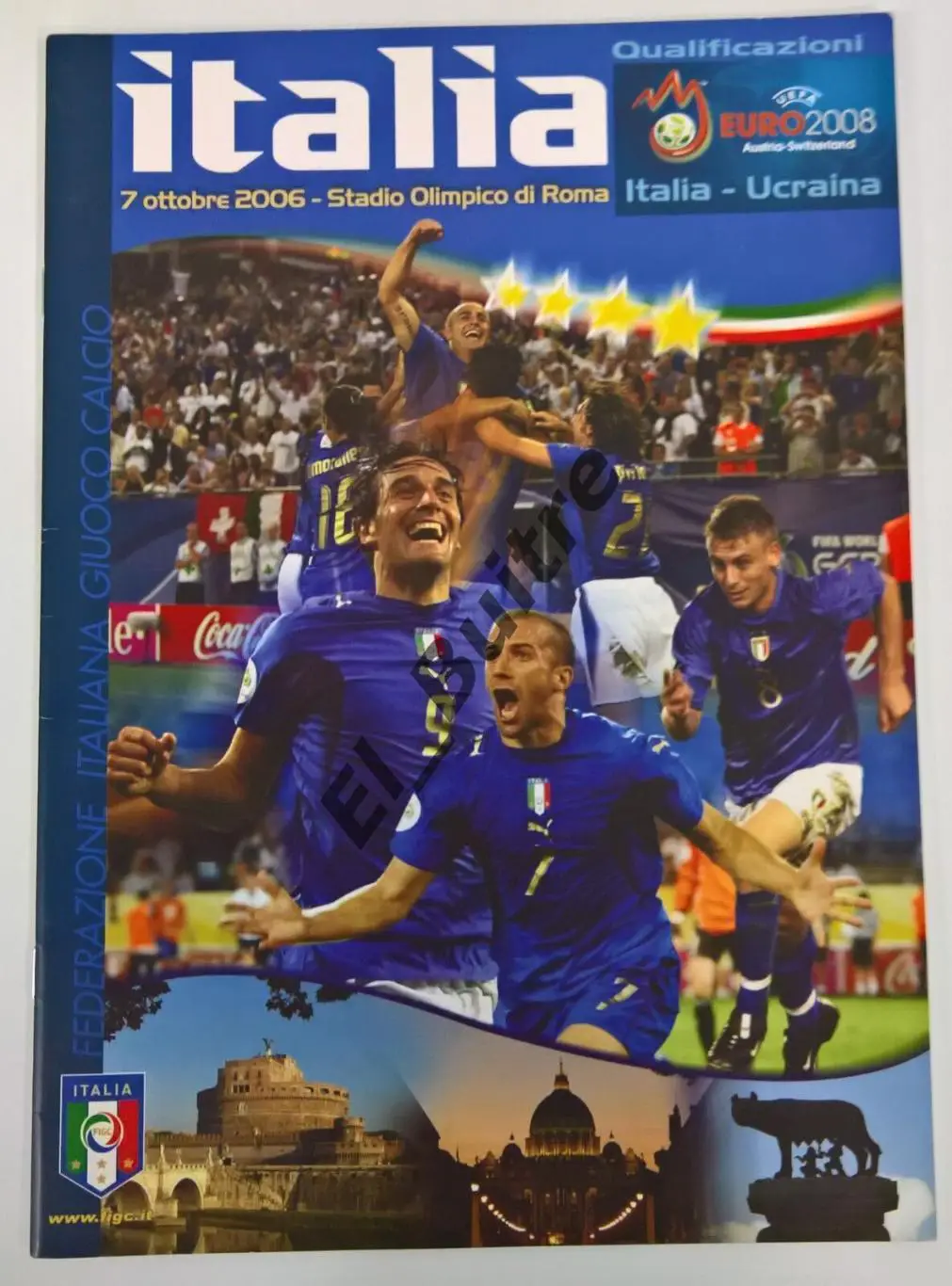 07.10.2006. Италия - Украина. Рим. Отбор ЧЕ.