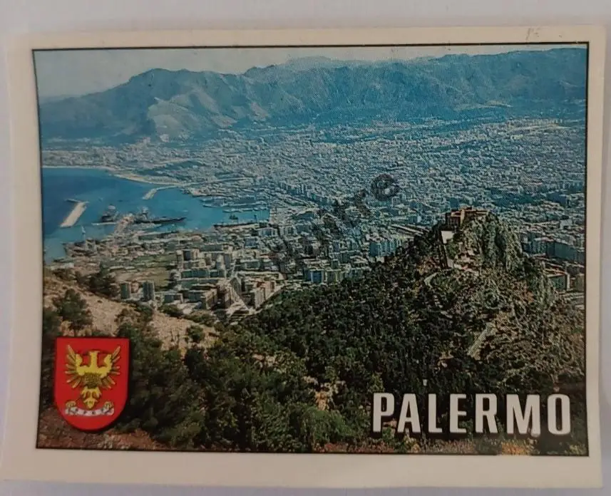 PANINI. 36. Палермо (Palermo). Чемпионат мира Италия 1990 г.