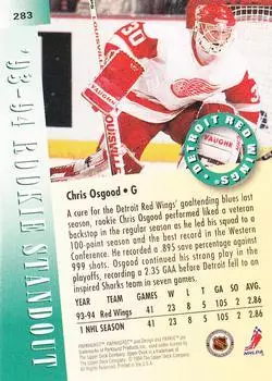 1994-95 UD Parkhurst # 283 Chris Osgood 1