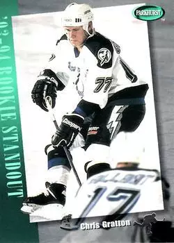 1994-95 UD Parkhurst # 282 Chris Gratton