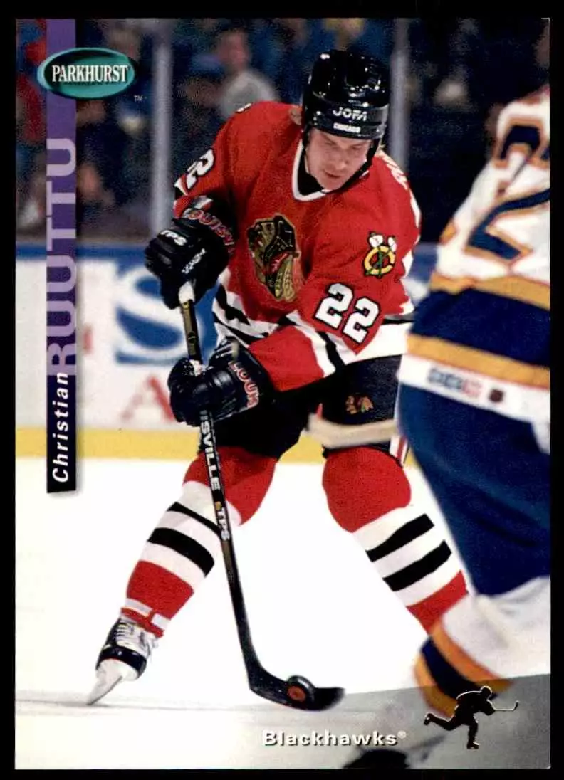 1994-95 UD Parkhurst # 42 Christian Ruuttu