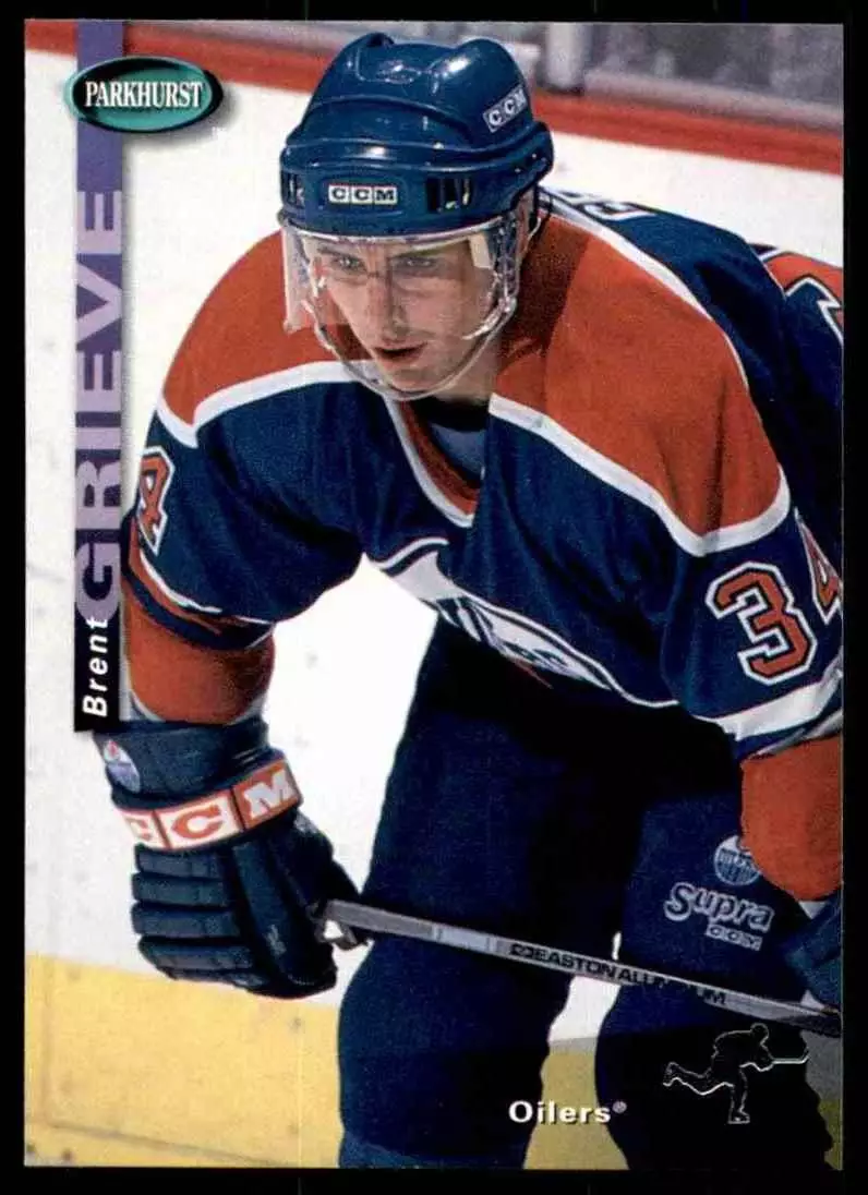 1994-95 UD Parkhurst # 79 Brent Grieve