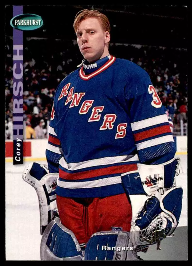 1994-95 UD Parkhurst # 149 Corey Hirsch