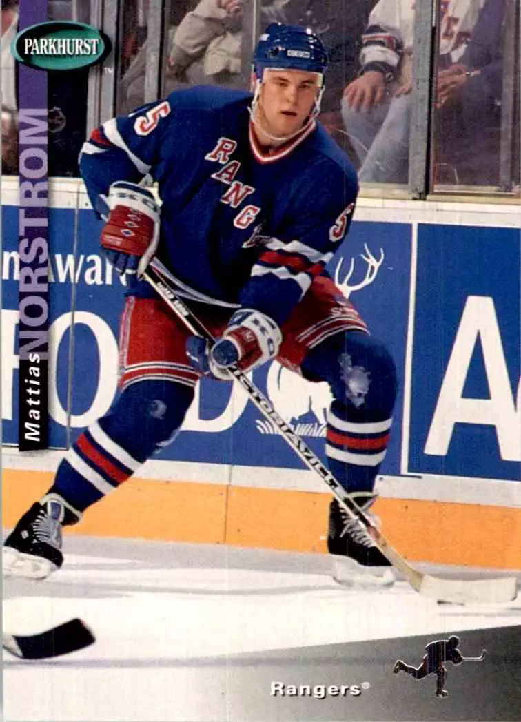 1994-95 UD Parkhurst # 152 Mattias Norstrom