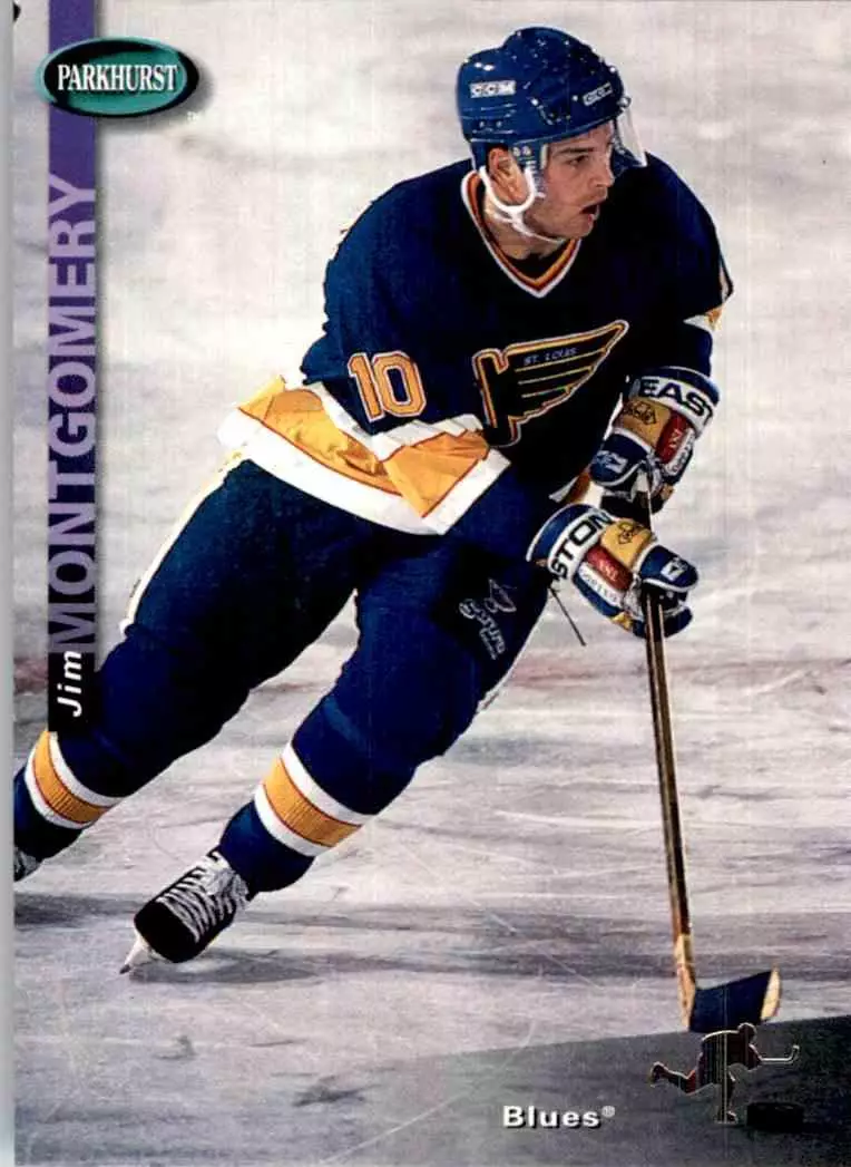 1994-95 UD Parkhurst # 198 Jim Montgomery