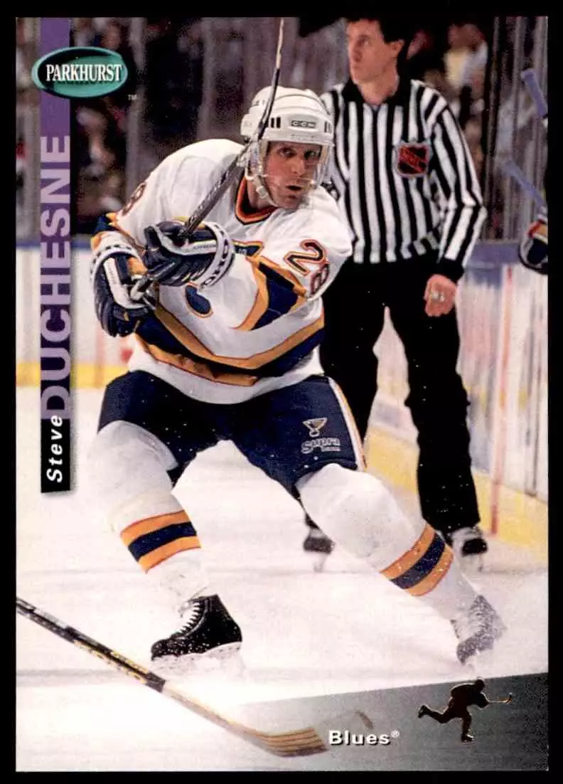 1994-95 UD Parkhurst # 205 Steve Duchesne