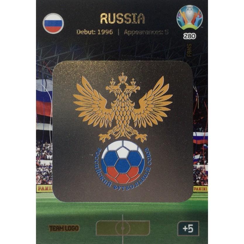 Футбол карточка EURO 2020 #280-297 СБ. РОССИИ все 18