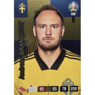 Футбол карточка Panini EURO 2020 #327 Adrenalyn XL Andreas Granqvist