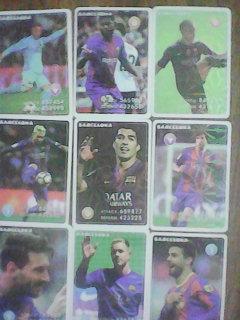 Футбол карточка набор (63 шт)FC Barselona 2