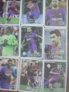 Футбол карточка набор (63 шт)FC Barselona 3
