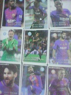 Футбол карточка набор (63 шт)FC Barselona 4