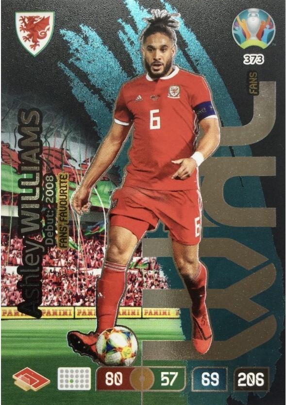 Футбол карточка EURO 2020 # 373 Adrenalyn XL A Williams