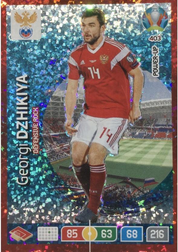 Футбол карточка EURO 2020 # 403 Adrenalyn XLG Dzhikiya