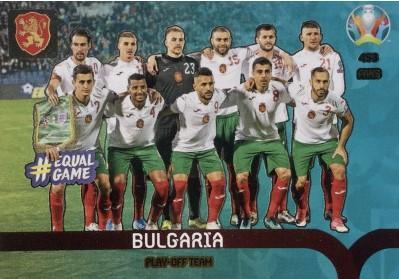 Футбол карточка Panini EURO 2020 # 453 Adrenalyn XL Bulgaria