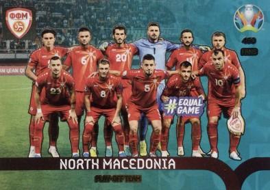 Футбол карточка Panini EURO 2020 # 460 Adrenalyn XL North Macedonia