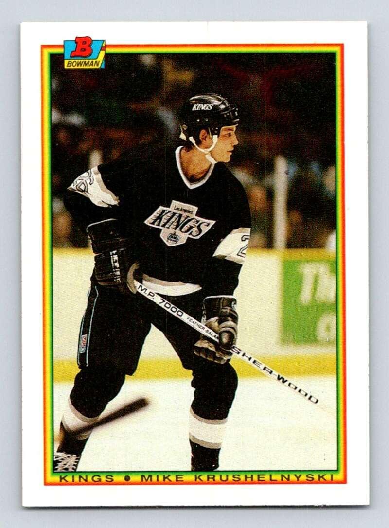 Хоккей Карточка 1990-91 topps bowman № 145