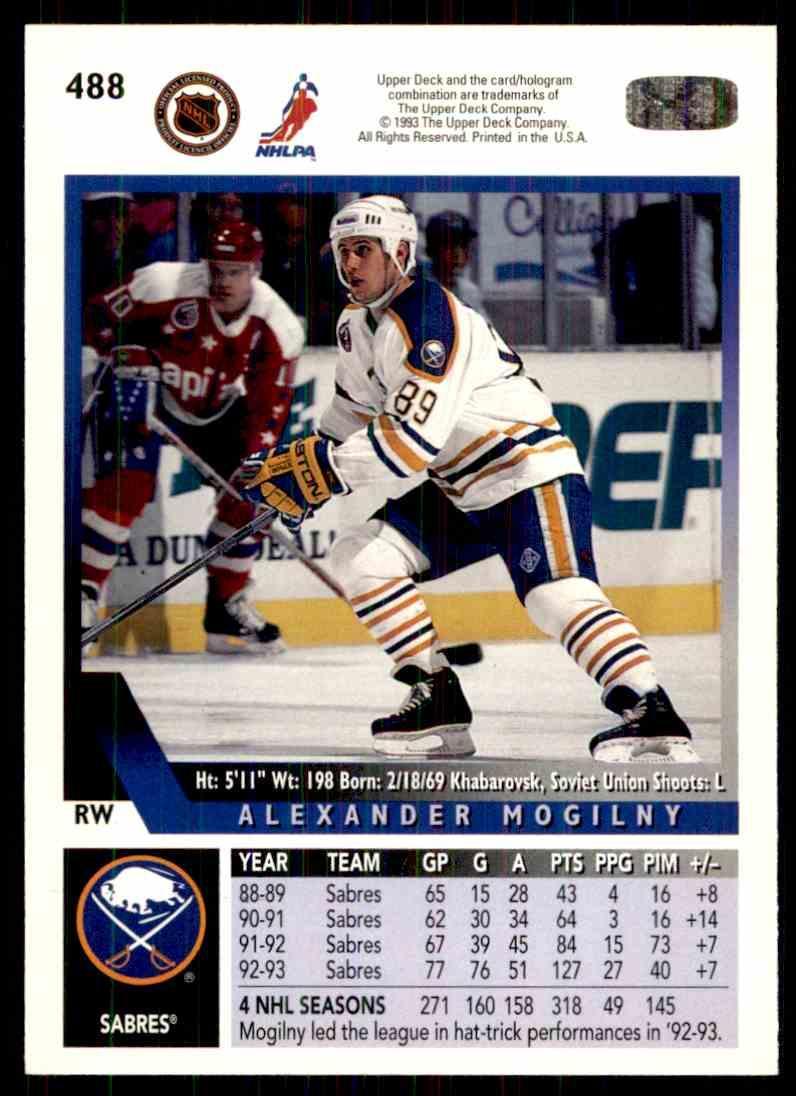 Хоккей Карточка 1993-94 Upper Deck Hockey Series 2 № 488 1