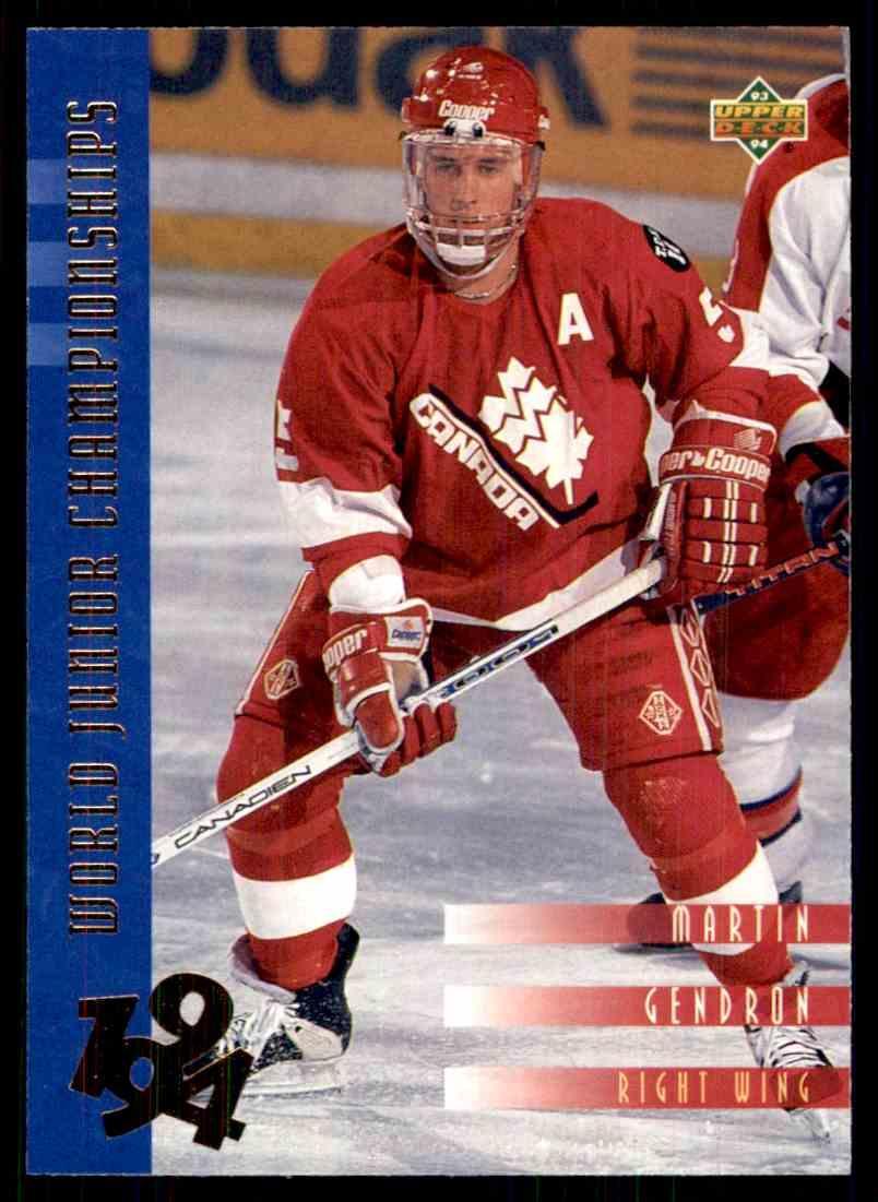 Хоккей Карточка 1993-94 Upper Deck Hockey Series 2 № 540