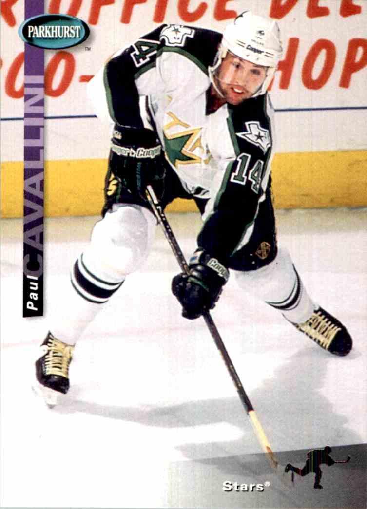 Хоккей Карточка Upper Deck 1994-95 Parkhurst SE № 42 Paul Cavallini