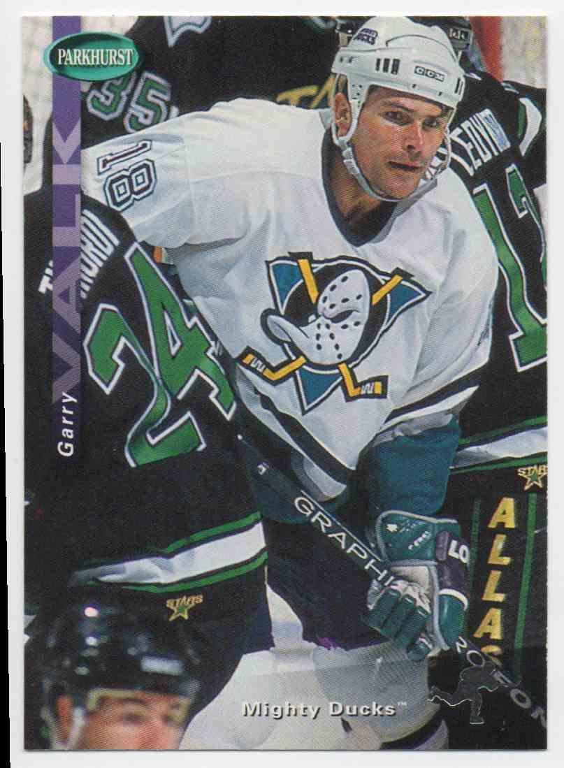 Хоккей Карточка Upper Deck 1994-95 Parkhurst SE № 7 Garry Valk