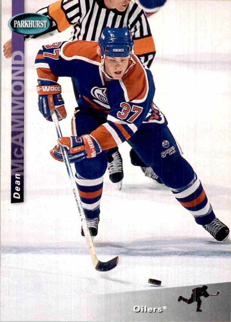 Хоккей Карточка Upper Deck 1994-95 Parkhurst SE № 62 Dean McAmmond