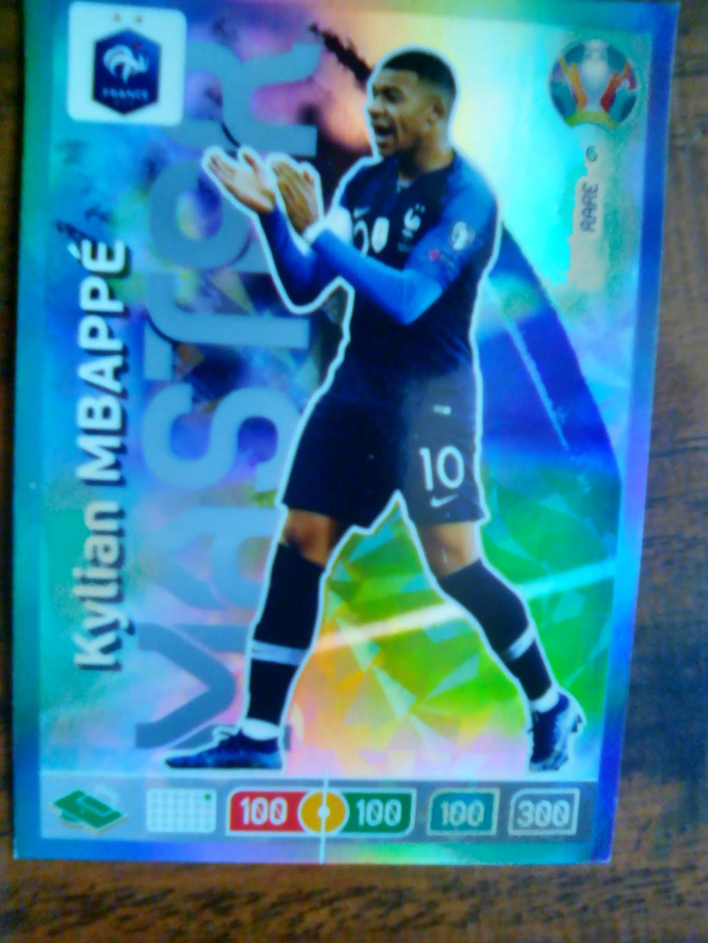 Футбол карточка EURO 2020 # 6 Adrenalyn XL K Mbappe