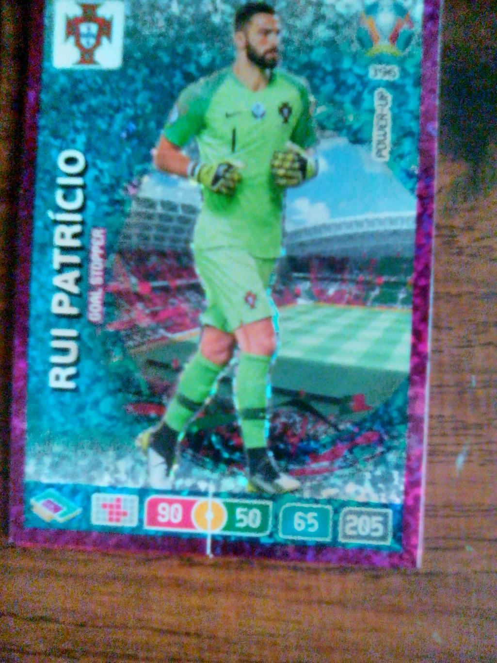 Футбол карточка EURO 2020 # 396 Adrenalyn XL Rui Patricio