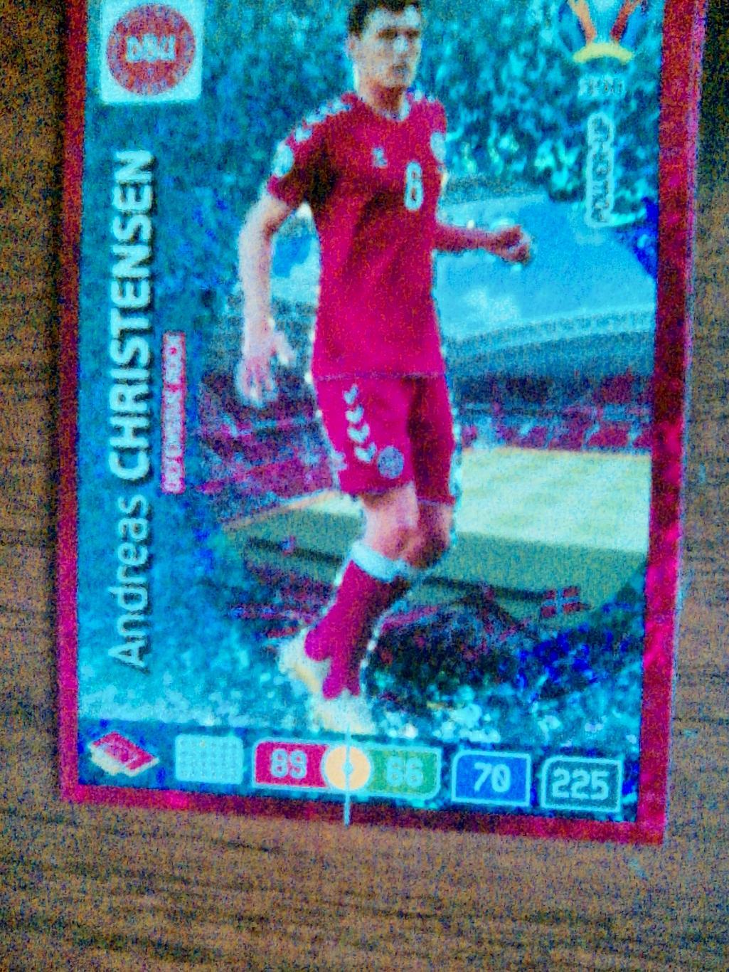 Футбол карточка EURO 2020 # 398 Adrenalyn XL A Christensen