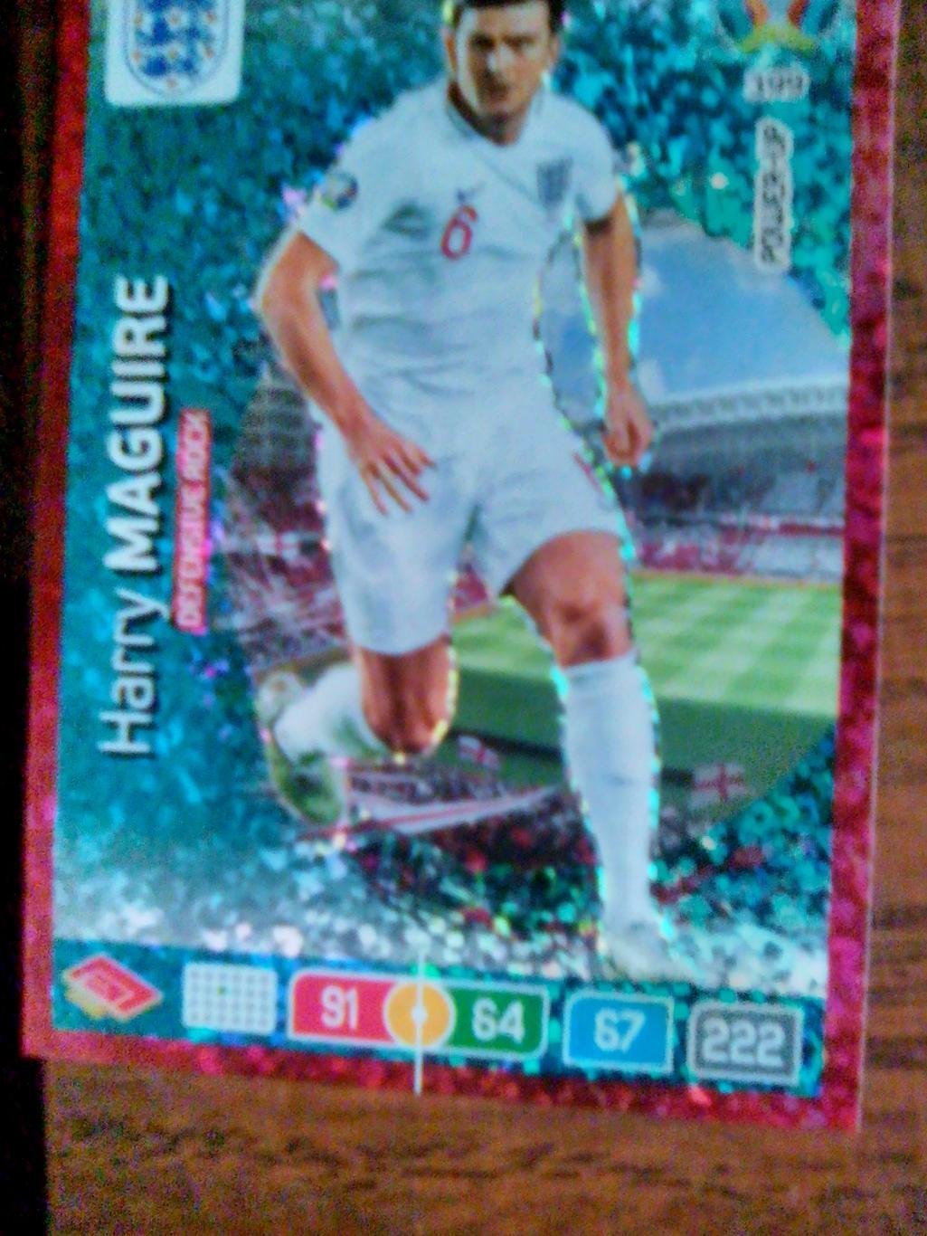 Футбол карточка EURO 2020 # 399 Adrenalyn XL H Maguire