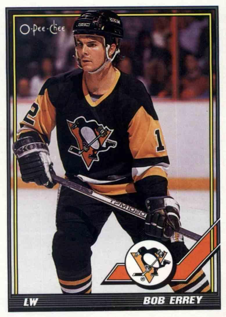 Хоккей Карточка NHL 1991-92 O-Pee-Chee Hockey № 94 Bob Errey