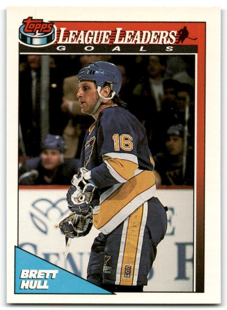 Хоккей Карточка NHL 1991-92 O-Pee-Chee Hockey № 190 Brett Hull