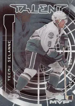 Хоккей Карточка Upper Deck MVP Talent 2000/01 № M2 Teemu Selanne