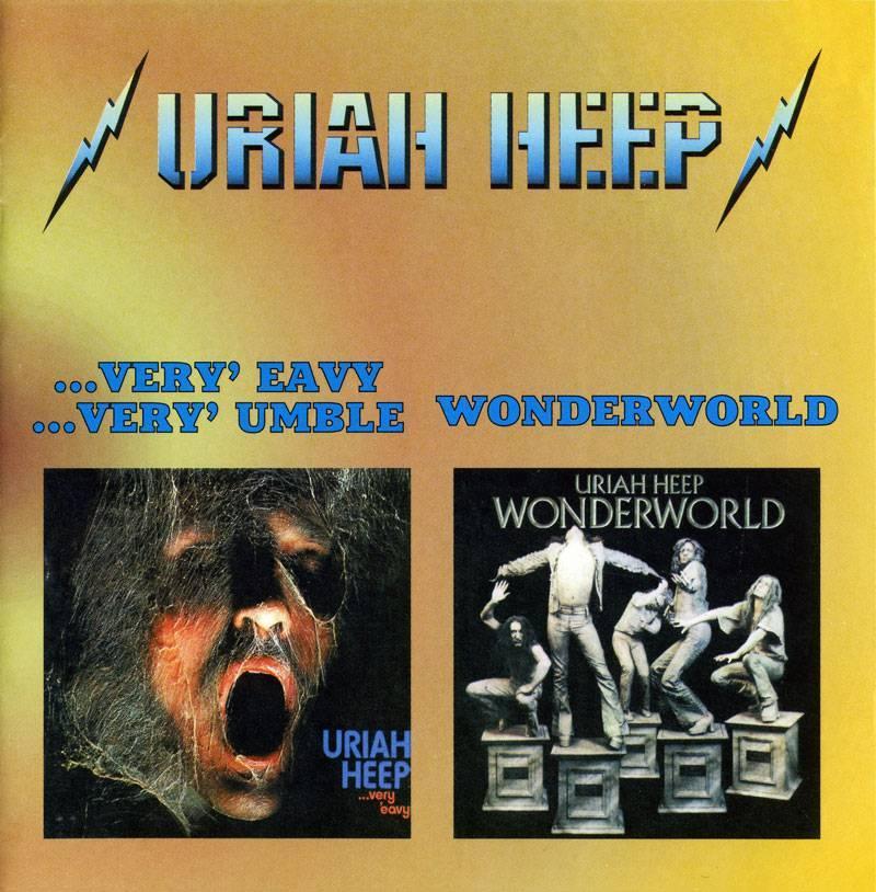 Музыка CD URIAH HEEP -...Very' Eavy ...Very' Umble 1970 / Wonderworld 1974