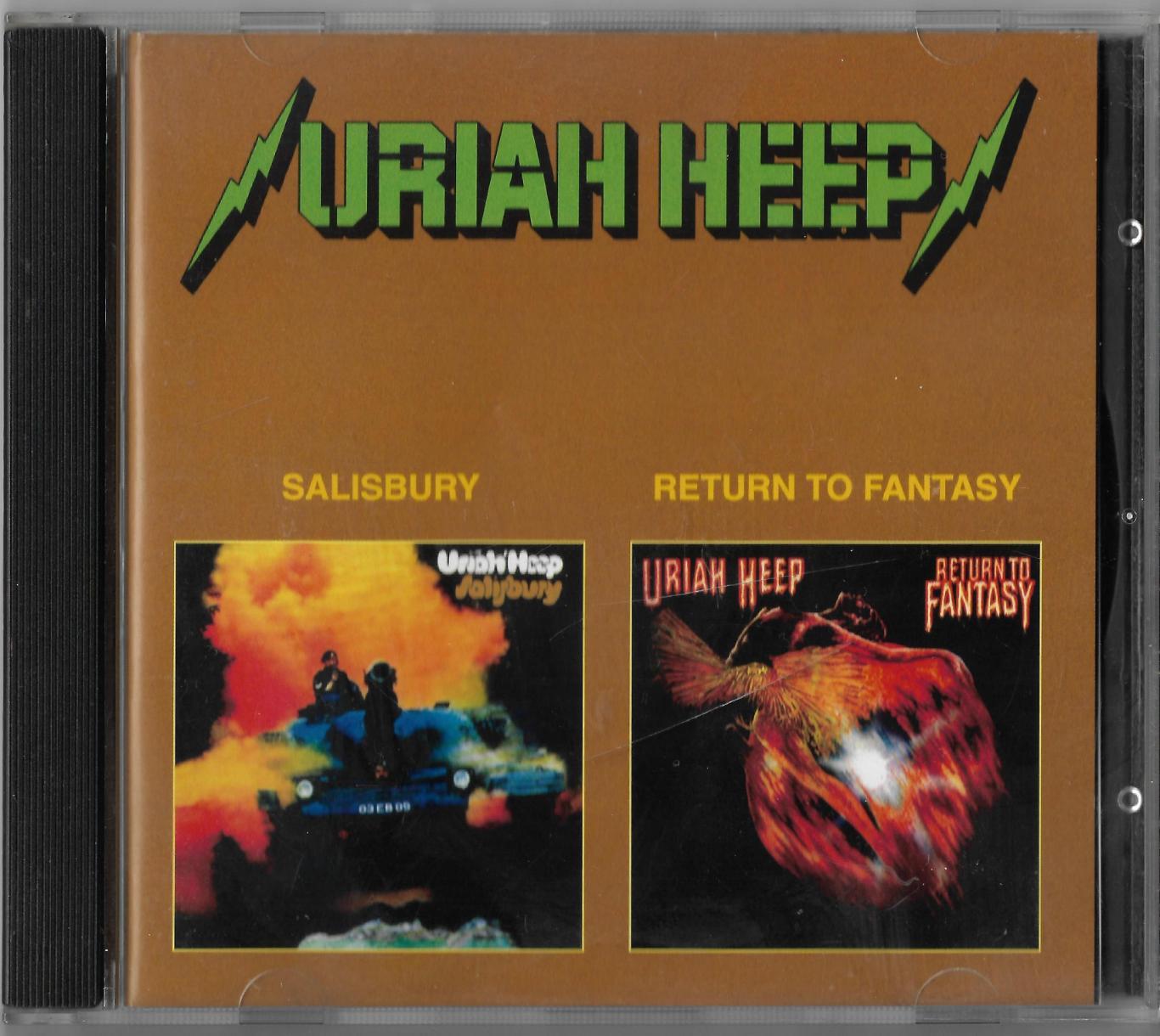 Музыка CD URIAH HEEP - Solisbury 1971 / Return to Fantasy 1975