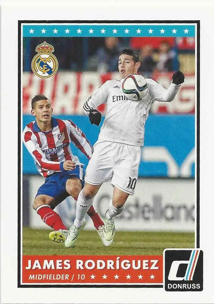 футбол,карточка 2015 Donruss № 3 James Rodriguez