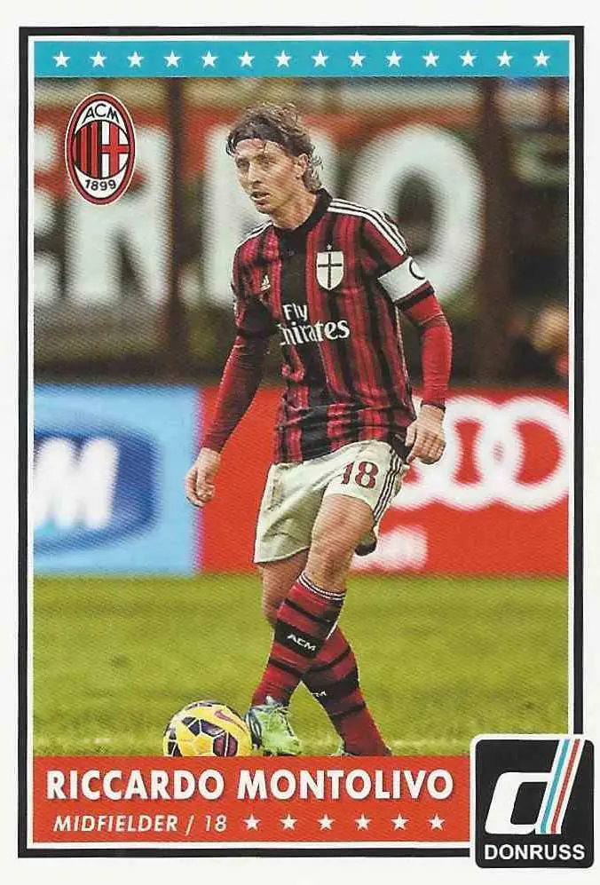 футбол,карточка 2015 Donruss № 8 Riccardo Montolivo