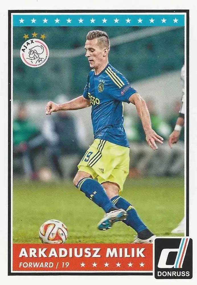 футбол,карточка 2015 Donruss № 16 Arkadiusz Milik