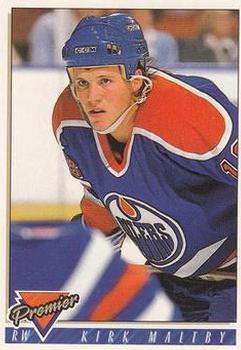 Хоккей Карточка 1993-94 Topps Premier # 290 Kirk Maltby RC