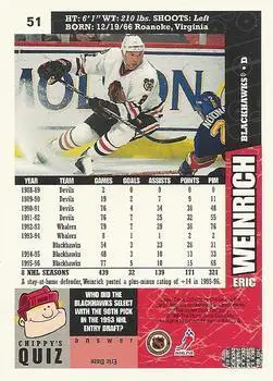 1996-97 UD Collector's Choice # 51 Eric Weinrich 1